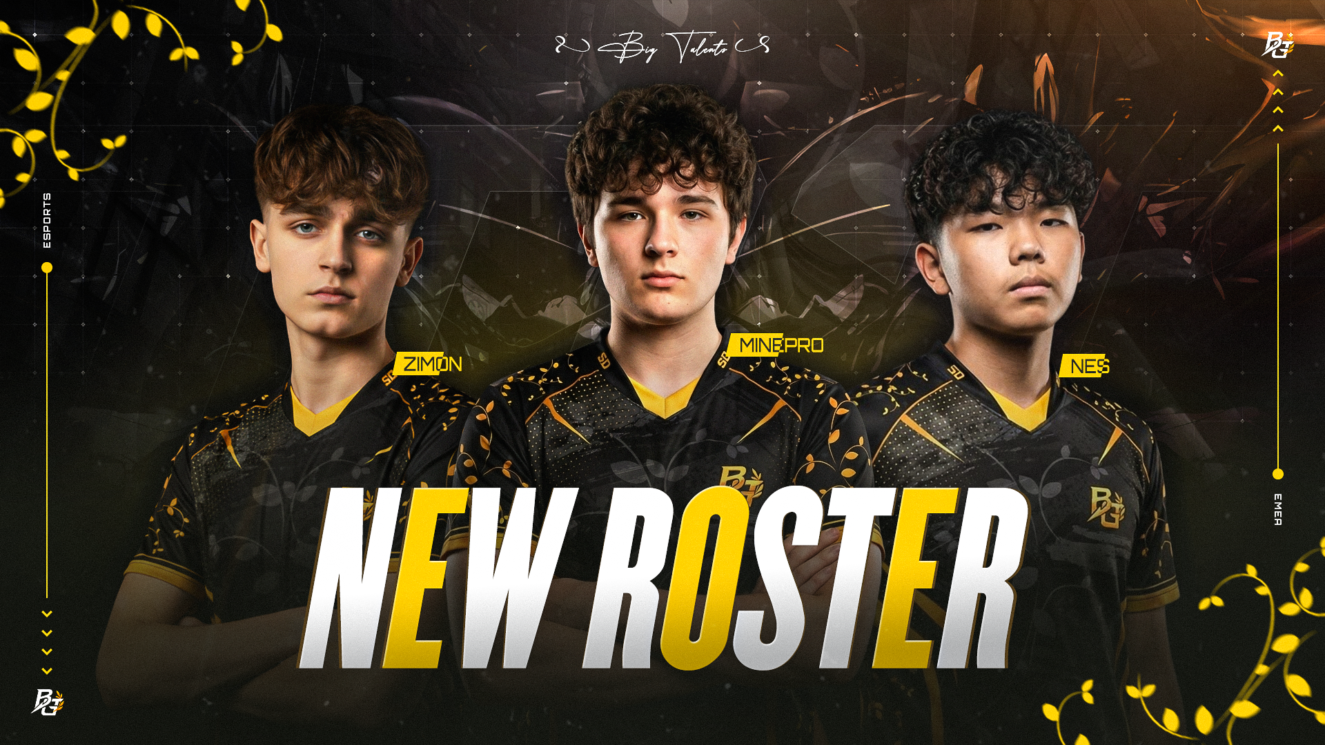 Big Talents Brawl Stars roster