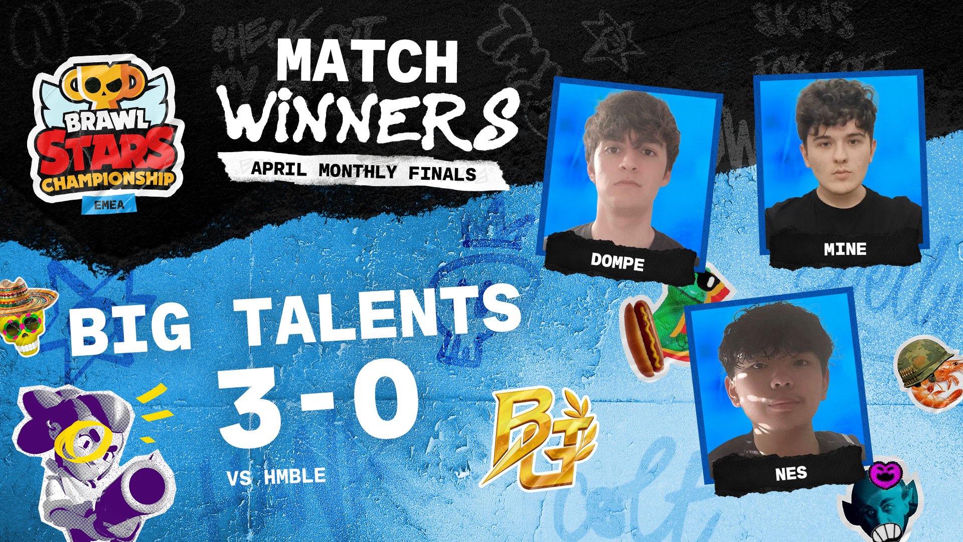 Big Talents vs HMBLE 3-0 Sweep